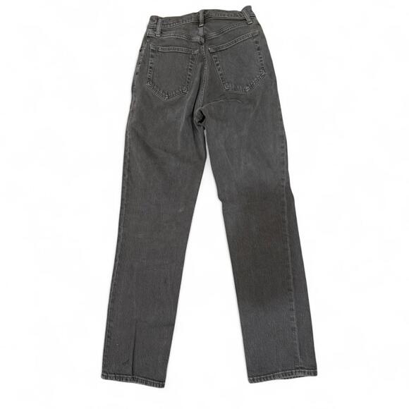 Abercrombie and Fitch the 90s straight ultra high rise curve love jean - Picture 3 of 4